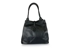 Borse Donna colore Nero in pelle Made in Italy