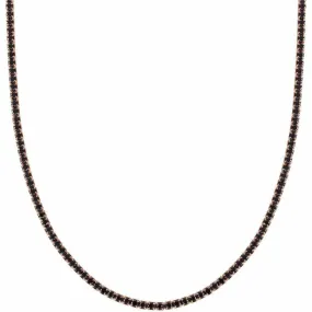 Collana Donna Argento Rose Nero Chic&Charm Nomination