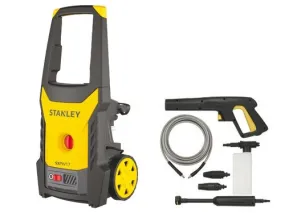 Idropulitrice Acqua Fredda 1700 Watt STANLEY Total Stop System 130 BAR + Accessori SXPW 17E