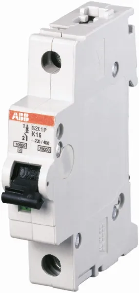 Interruttore magnetotermico ABB, 1P 16A 6 kA, Tipo K