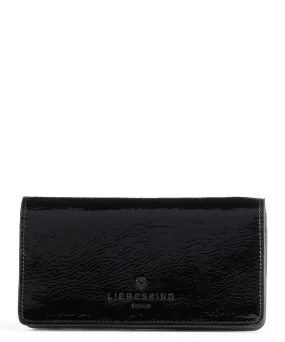  Liebeskind Sadie Slam Naplack Portafoglio pelle granulata nero  
