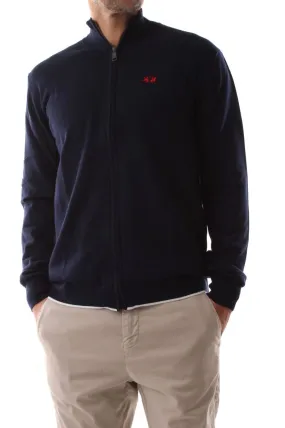 MAGLIE Uomo LA MARTINA YMS019-XC008 FULL ZIP 07017 NAVY