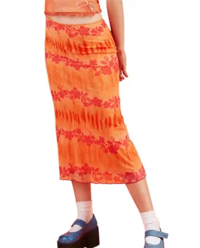 Moda Estate Donna Boho Beach Stile Casual Gonne Donna Vita Alta