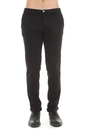 POWELL Pantaloni a vita bassa con gamba affusolata Nero