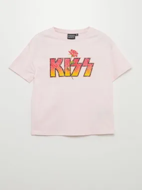 T-shirt 'Kiss' - ROSA