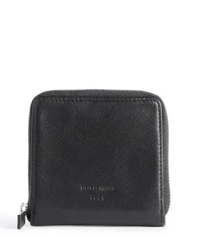  Tiger of Sweden Whale Portafoglio saffiano leather nero  