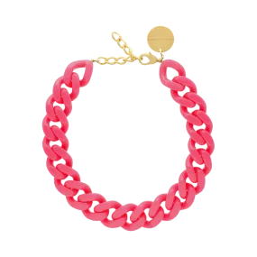  VANESSA BARONI   FLAT CHAIN - Collana a maglie larghe | Multicolore